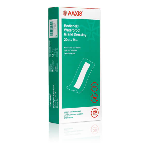 Bodichek Waterproof Film Island Dressing 20 x 9cm - Box of 20 (13070014)