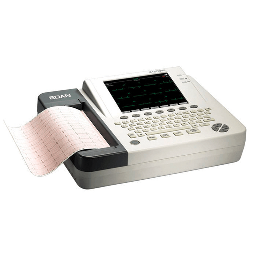 EDAN SE-1200 EXPRESS 12 CHANNEL ECG MACINE COLOUR TOUCH SCREEN A4 PRINTOUT INTERPRETIVE ED-SE-1200EXPRESS EACH