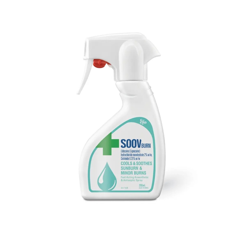 SOOV BURN SPRAY 200ml EACH