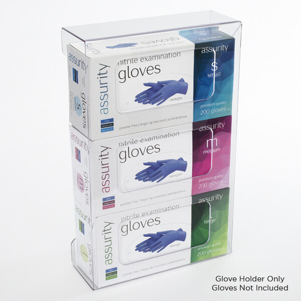 HALYARD PLASTIC GLOVE DISPENSER TRIPLE (50203)