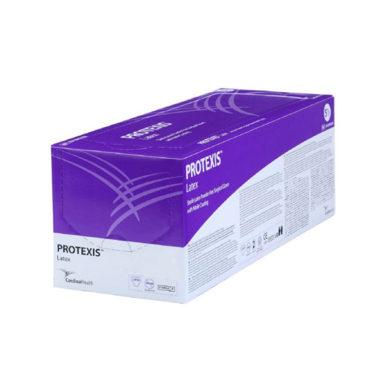 PROTEXIS LATEX SURGICAL GLOVES 7.5 (2D72NS75X) - Box of 50