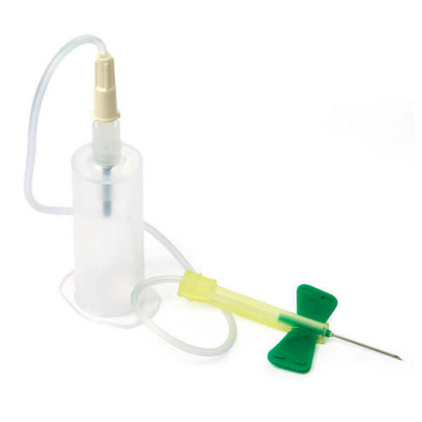 BD Vacutainer Safety-Lok Set With Holder 21 g Needle 12" Tubing 368652 Box-25