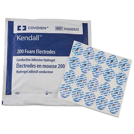 COVIDIEN KENDALL MEDITRACE 200 FOAM ELECTRODE CONDUCTIVE ADHESIVE ...