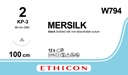 ETHICON MERSILK 90MM 3/8 (W794)