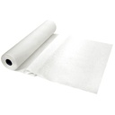 TASK BED SHEET ROLL NON PERFORATED WHITE 55CM X 80M - 6