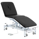 TASK MEDICAL HI-LO EXAMINATION COUCH 3 SECTION 1 MOTOR 70CM WIDE BLACK