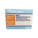 TERUMO SURFLO WINGED INFUSION SET 25G LONG - 50 (SV*25BLK)