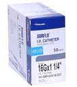 TERUMO SURFLO I.V. CATHETER 16G X 1.25"(32mm) - Box of 50 (SR+OX1632C)