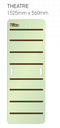 PATSLIDE THEATRE PATIENT TRANSFER BOARD 1525mm x 560mm